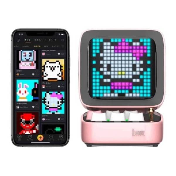 DIVOOM bluetooth zvučnik DitooPro roze 5