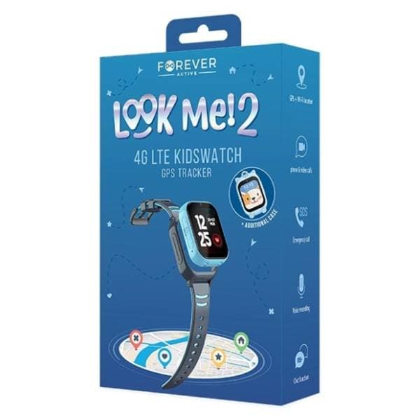 FOREVER Look Me 2 KW-510 Blue pametni sat za decu 3