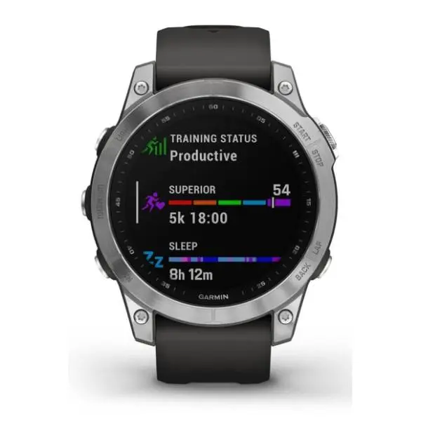 GARMIN Fenix 7 Silver 47mm pametni sat 1