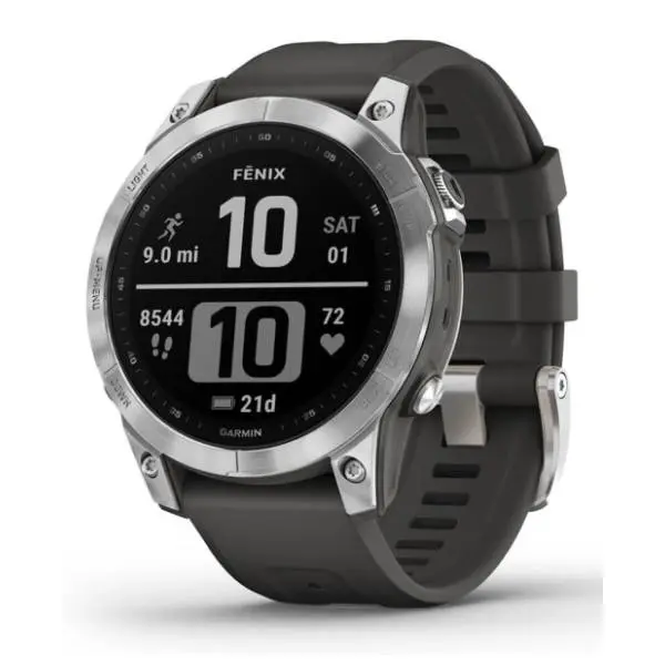 GARMIN Fenix 7 Silver 47mm pametni sat 0