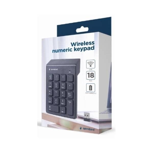 Gembird bežična numerička tastatura KPD-W-02 3