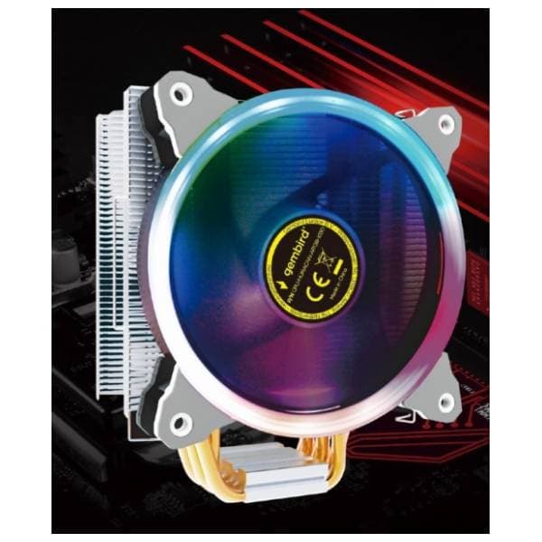 GEMBIRD CPU-HURACAN-ARGB-X130 LED kuler za procesor 6