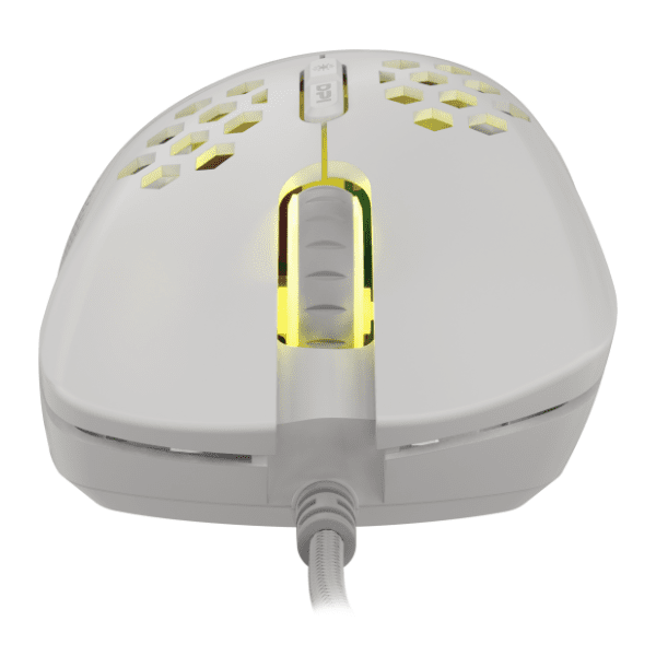 GENESIS miš Krypton 555 beli 8