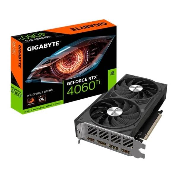 GIGABYTE nVidia GeForce RTX 4060 Ti WINDFORCE OC 16GB GDDR6 128-bit grafička kartica 0