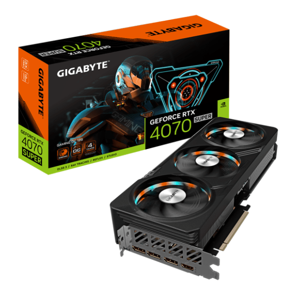 GIGABYTE nVidia GeForce RTX 4070 SUPER GAMING OC 12GB GDDR6X 192-bit grafička kartica 0