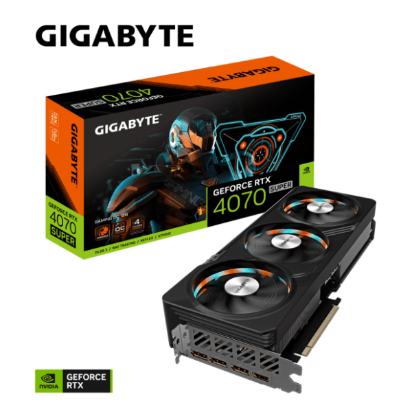 GIGABYTE nVidia GeForce RTX 4070 SUPER GAMING OC 12GB GDDR6X 192-bit grafička kartica 8