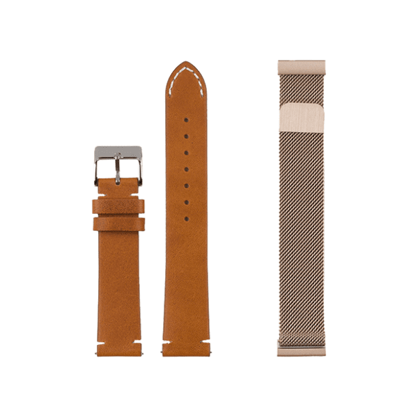 JUST IN CASE 2u1 20mm Brown-Gold narukvica za pametni sat 0