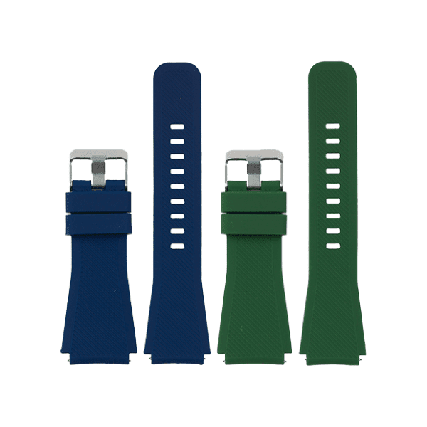 JUST IN CASE 2u1 22mm Blue-Green narukvica za pametni sat 0