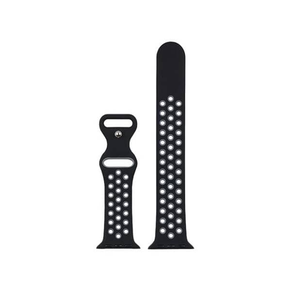 JUST IN CASE 2u1 38-41mm Grey-Black narukvica za pametni sat 1