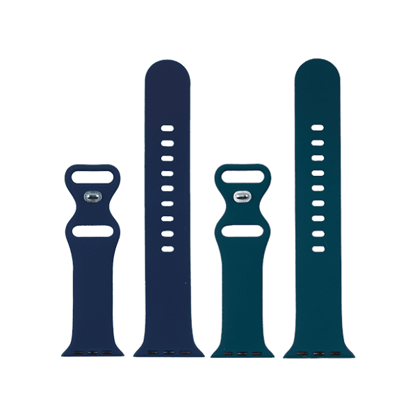 JUST IN CASE 2u1 38-41mm Blue-Green narukvica za pametni sat 0