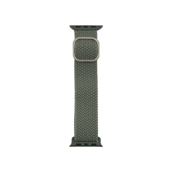 JUST IN CASE 2u1 38-41mm Silver-Green narukvica za pametni sat 2