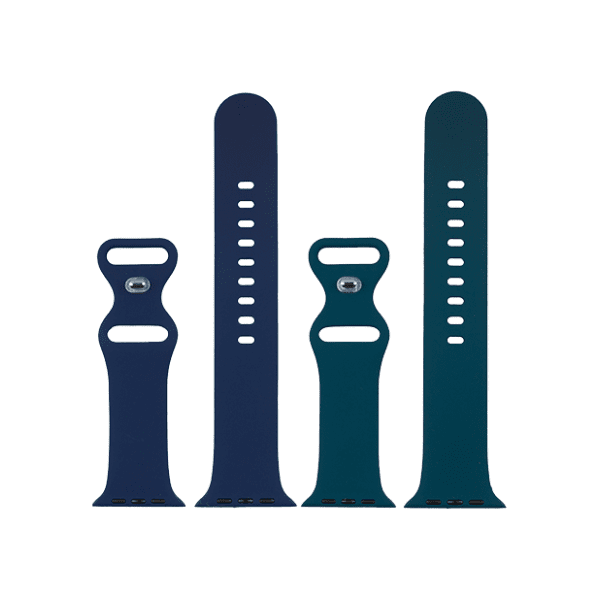 JUST IN CASE 2u1 42-45mm Blue-Green narukvica za pametni sat 0