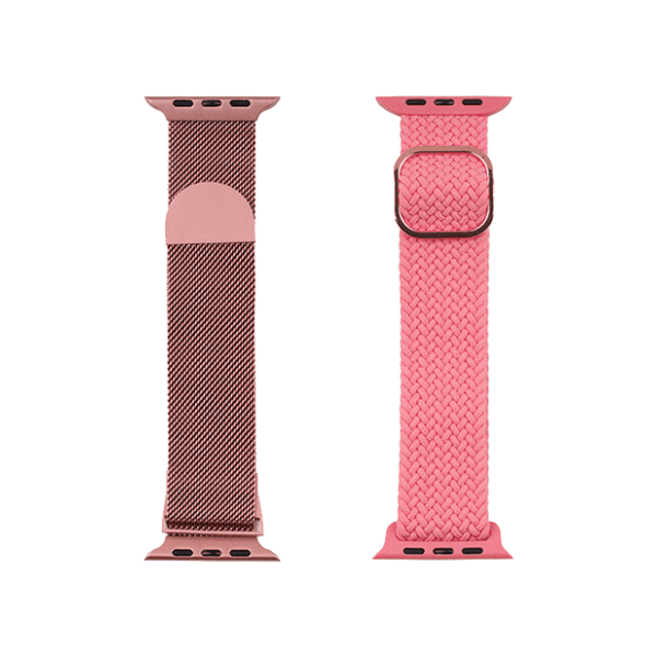 JUST IN CASE 2u1 42-45mm Pink-Pink narukvica za pametni sat 0