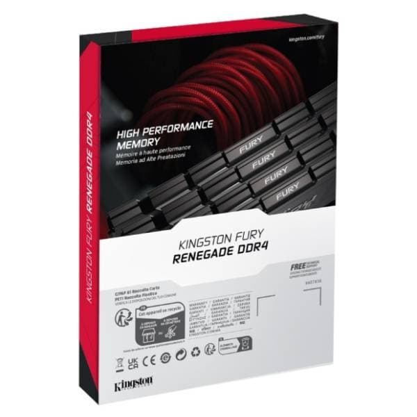 KINGSTON 64GB (2 x 32GB) DDR4 3200MHz KF432C16RB2K2/64 4