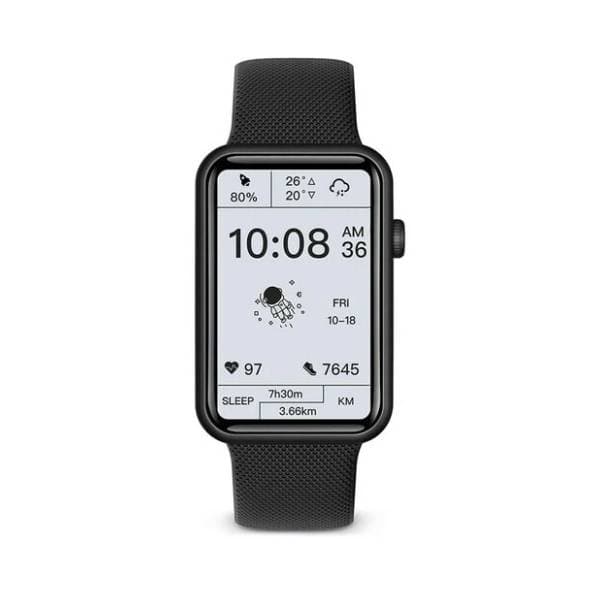 KSIX Smart Watch Tube Black pametni sat 1