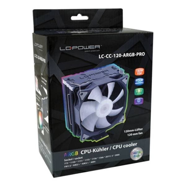 LC-Power LC-CC-120-ARGB-PRO kuler za procesor 10