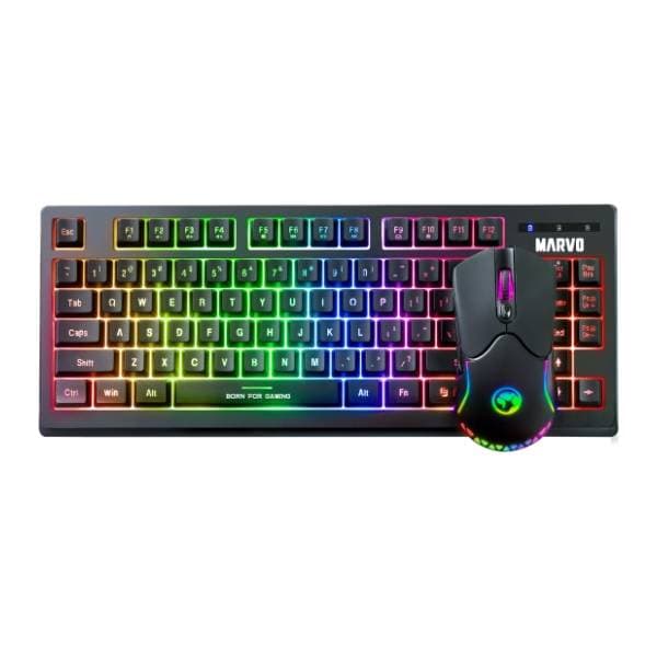 MARVO set bežični miš i tastatura KW516 0
