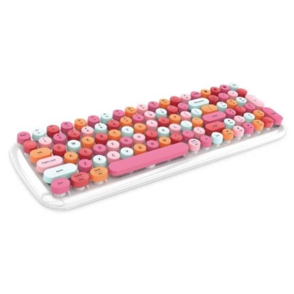 MOFII bežična tastatura BT WL Retro roze 1
