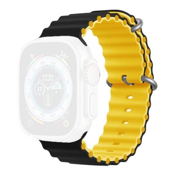 MOYE Kronos 4 44/45/49mm Black/Yellow narukvica za pametni sat 0