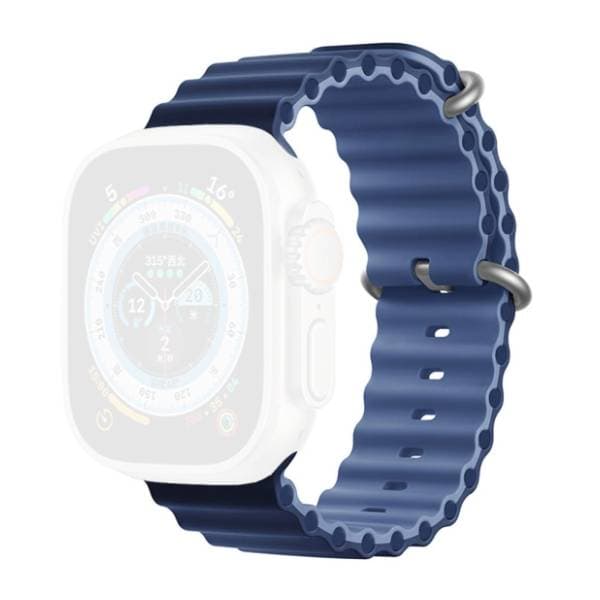 MOYE Kronos 4 44/45/49mm Light Blue/Deep Navy narukvica za pametni sat 0