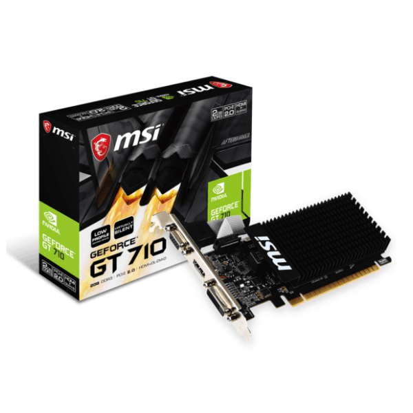 MSI nVidia GeForce GT 710 (2GD3H LP) 2GB GDDR3 64-bit grafička kartica 0