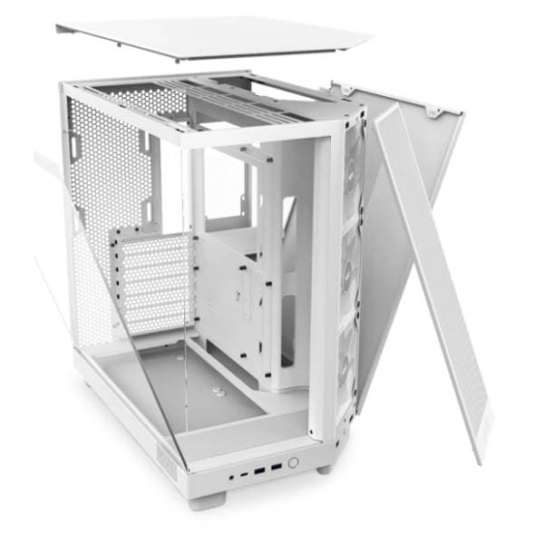 NZXT kućište H6 Flow RGB (CC-H61FW-R1) White 2