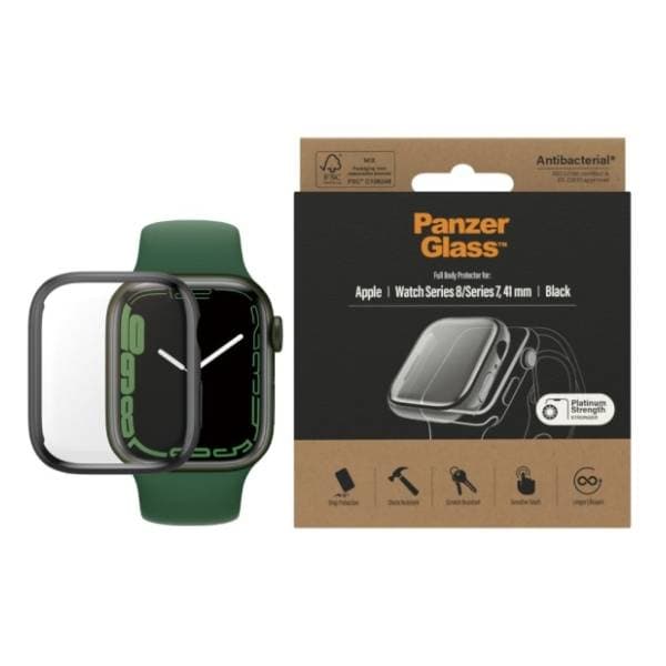 PanzerGlass zaštitno staklo za Apple Watch 7/8 41mm 1