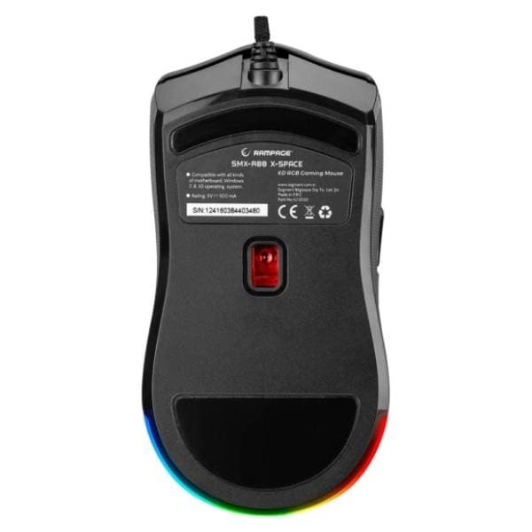 RAMPAGE miš SMX-R88 X-Space 6