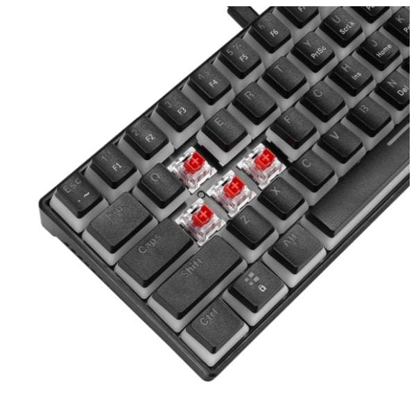 RAMPAGE tastatura Radiant K11 Red Switch 6