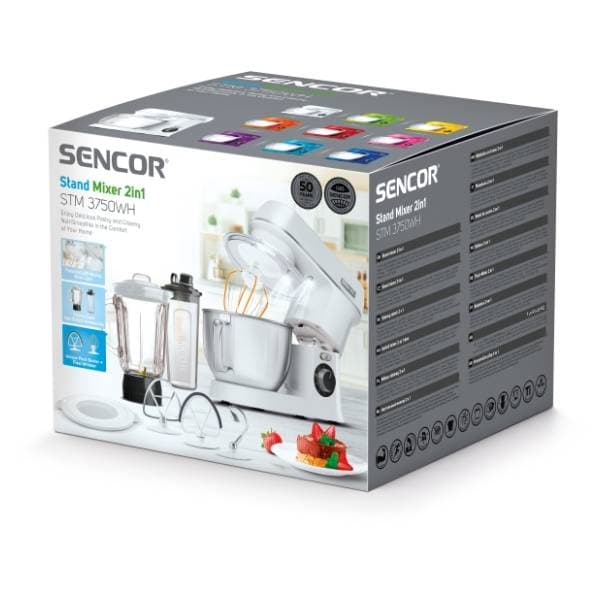 SENCOR mikser sa posudom STM 3750WH-EUE3 25