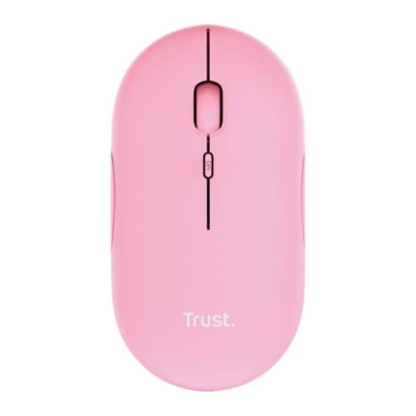 TRUST bežični miš Puck Ultra-Thin roze 0