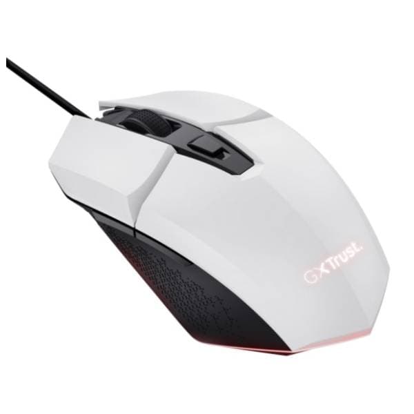 TRUST miš Felox GXT 109 beli 1