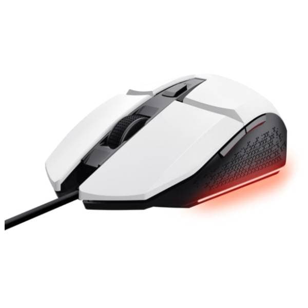 TRUST miš Felox GXT 109 beli 2