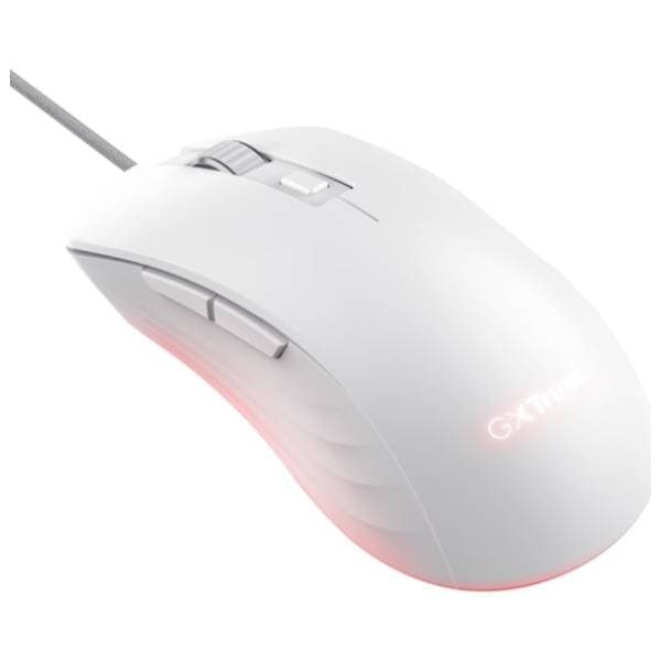 TRUST miš GXT924W YBAR+ beli 1