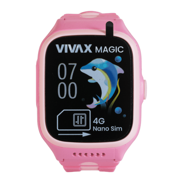 VIVAX Kids 4G Magic pink pametni sat za decu 1