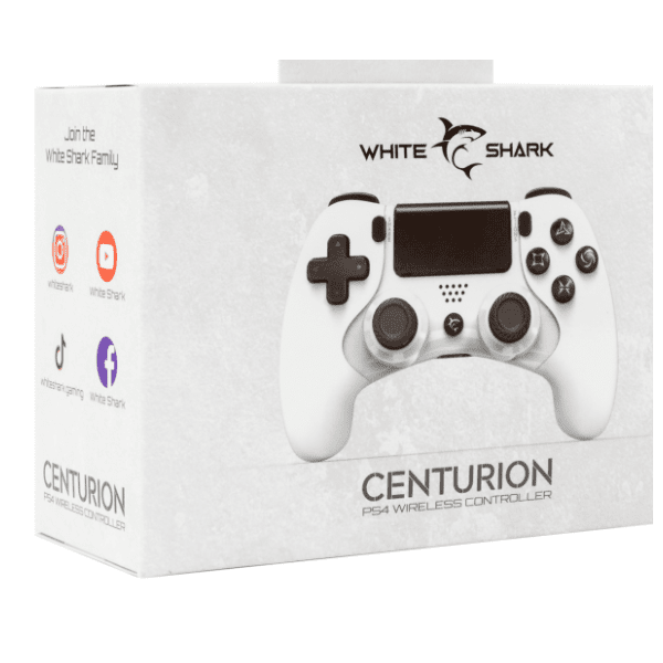 WHITE SHARK gamepad Centurion beli 5