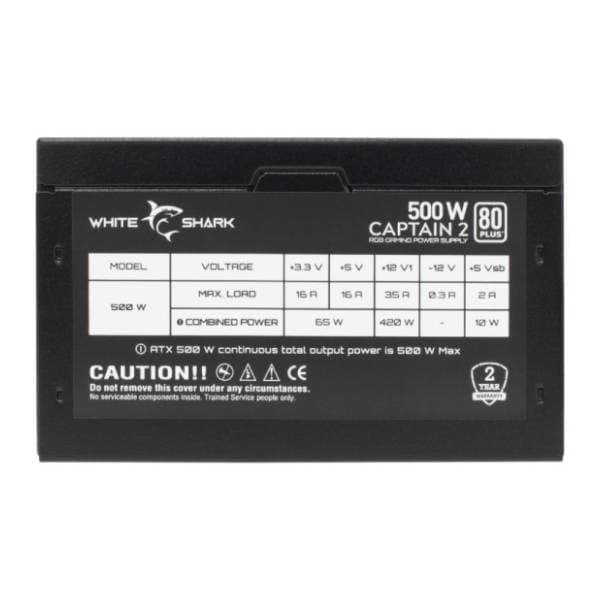 WHITE SHARK napajanje Captain 2 500W 3