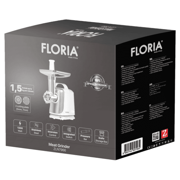 FLORIA mašina za mlevenje mesa ZLN7966 2