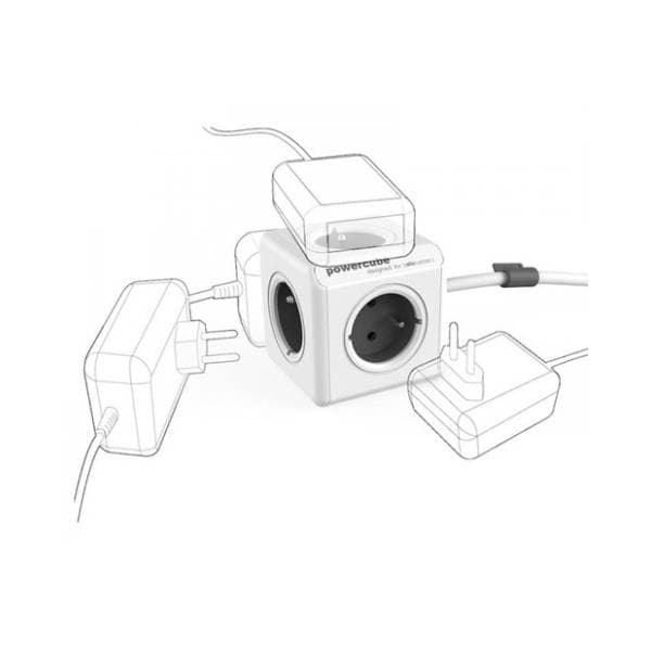 ALLOCACOC produžni kabl PowerCube Extended 1300GY/DEEXPC 1