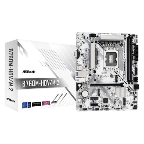 ASRock B760M-HDV/M.2 matična ploča 0