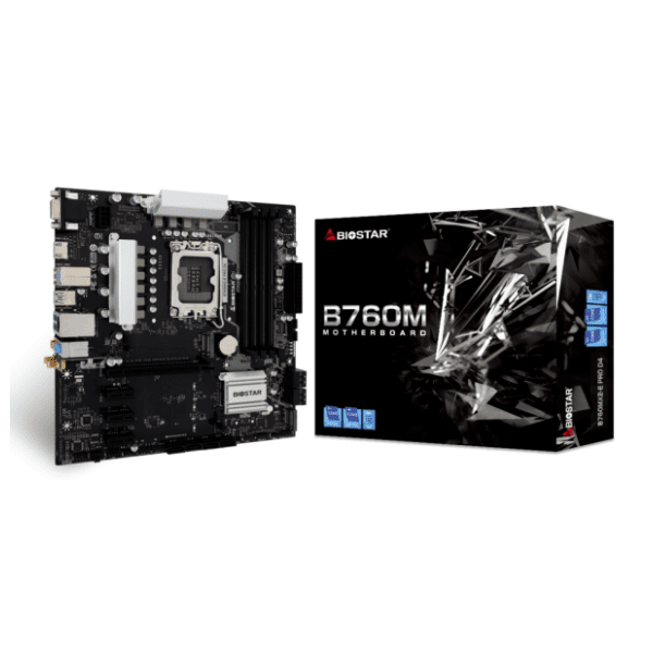 BIOSTAR B760MX2-E PRO D4 matična ploča 0