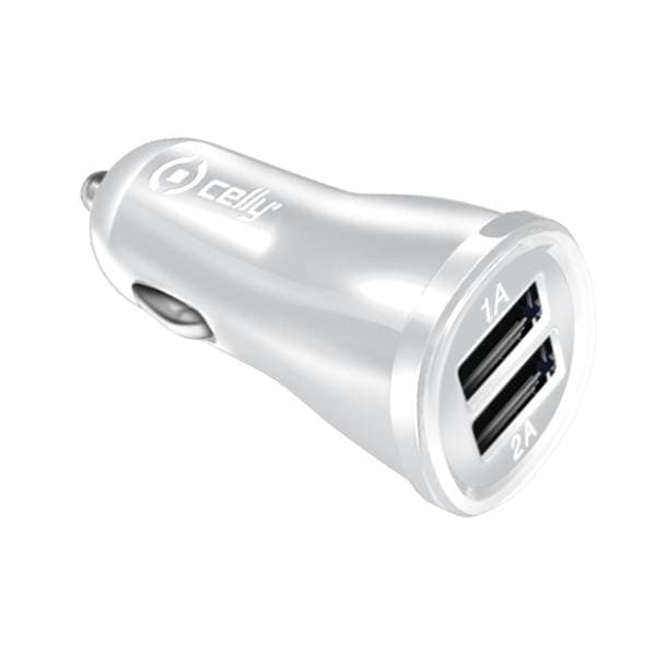 CELLY auto punjač 2x USB-A 10W 0