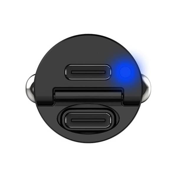 CELLY auto punjač CCMINI2USBCBK Mini 2xUSB-C 1