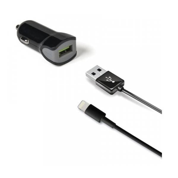 CELLY auto punjač sa Lightning kablom 0