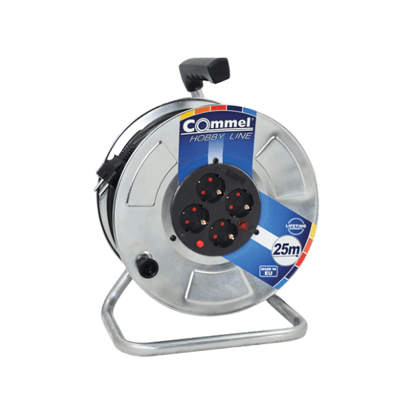 COMMEL produžni kabl sa motalicom H05RR-F 3G2.5 - C0929 25m 0