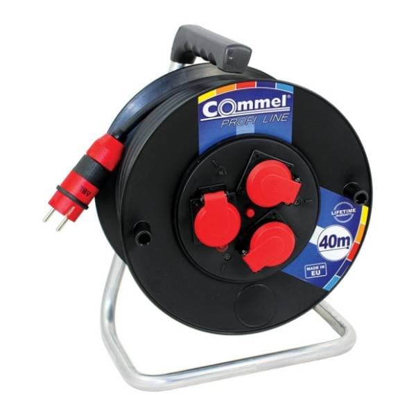 COMMEL produžni kabl sa motalicom H05RR-F 3G2.5 - C0982 40m 0