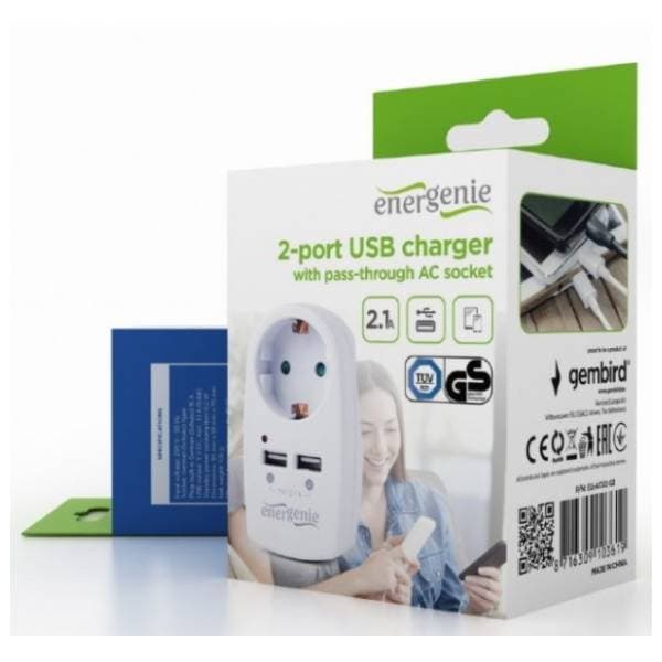 GEMBIRD adapter EG-ACU2-02 2-portni USB 2