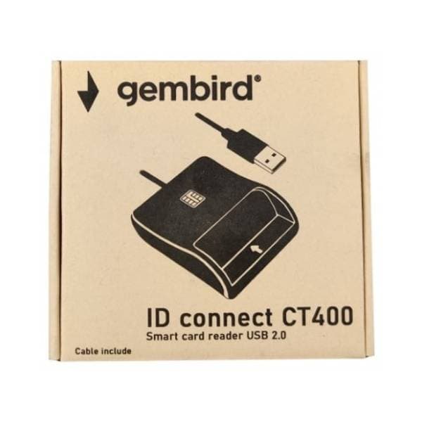 GEMBIRD CRDR-CT400 smart čitač kartica 2