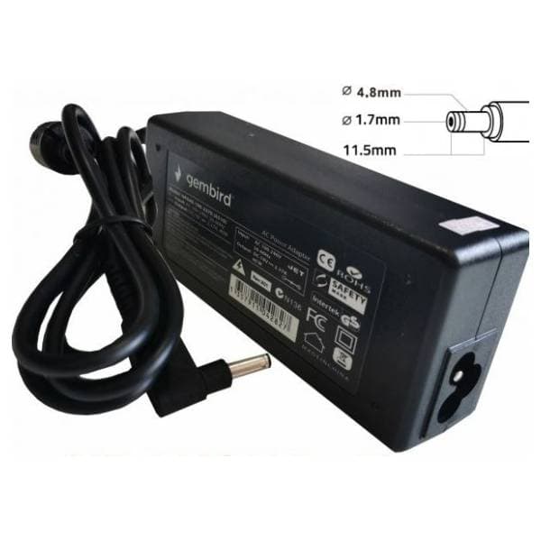 GEMBIRD punjač za laptop NPA65-185 65W yellow 0