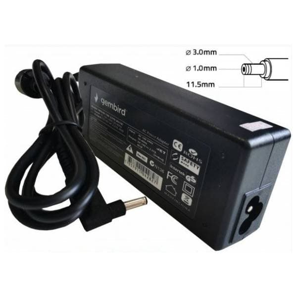 GEMBIRD punjač za laptop NPA65-190-3420 3.0x1.1mm 65W 0